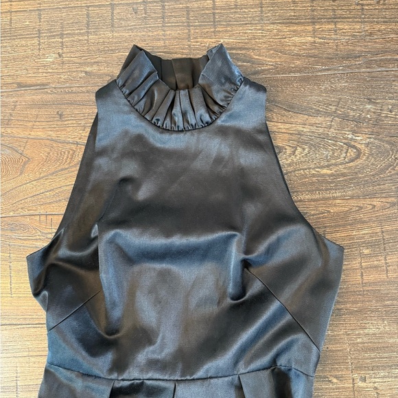 Kate Spade Dress Cocktail Fit Flare Black Size 4 - Picture 5 of 8